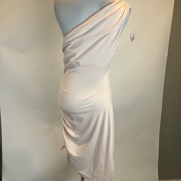 Susana Monaco One Arm Side String Ruched Dress SZ S - Picture 5 of 8